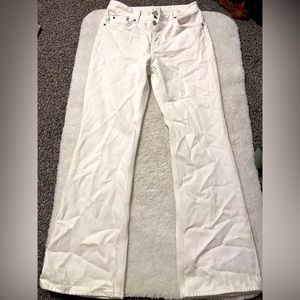 H&M white jeans